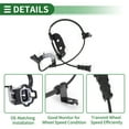 thumbnail image 4 of Unique Bargains ABS Wheel Speed Sensor Rear Right ABS Sensor Anti-lock Braking System Sensor No.95681A9000 for Kia Sedona 2015-2021, 4 of 7