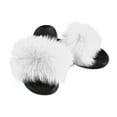 thumbnail image 1 of LSLJS European And American Fashion Wool Slippers Wear Flip Flops Home Slippers, Women's Slippers, 1 of 2