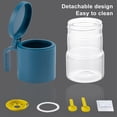 thumbnail image 2 of Toystoory Tarro de especias de 230 ml, botella de condimento transparente vacía, contenedor de polvo de sabor reutilizable, encimera recargable a prueba Cocina y Comedor Azul Toystoory HA063291-01B, 2 of 6