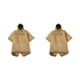 thumbnail image 1 of Greeniant Saco de dormir de algodón Manta impermeable para adultos al aire libre Edredón portátil Chaqueta de plumas Capa a prueba de frío Marrón 2piezas, 1 of 6