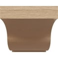 thumbnail image 2 of 6"W x 12"D x 6"H Wide Van Buren Rough Cedar Woodgrain TimberThane Corbel, Primed Tan, 2 of 6