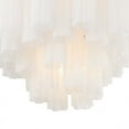 thumbnail image 4 of ADD-308-CH-WH Crystorama Lighting Addis - 9 Light Chandelier-14.25 Inches Tall and 22 Inches Wide-Polished Chrome Finish-White Glass Color, 4 of 7