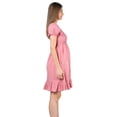 thumbnail image 3 of Vestido Maternidad Mujer Algodón Fresco Cómodo Vestido Embarazo Primavera Casual Amplio Color Rosa, 3 of 4