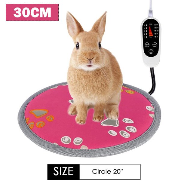 Furrybaby-Manta con calefacción eléctrica para mascotas, manta de 110V/220V para cama de gato y perro, calentador de invierno para casa, silla de oficina, alfombrilla calefactora para cama de perro