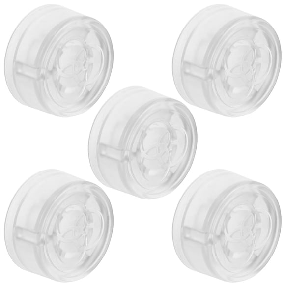 FESTFENDS 5Ud Protección Transparente Para Footswitch De Pedal De Guitarra Con Ajuste Y Control Estable