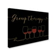 thumbnail image 2 of Trademark Fine Art 'Underlined Wine IX Black' Canvas Art by Veronique Charron, 2 of 3