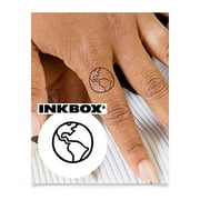 Inkbox Temporary Tattoos, Semi-Permanent Tattoo, One Premium Easy Long Lasting, Water-Resistant Temp Tattoo with For Now Ink - Lasts 1-2 Weeks, Encircle, 1 x 1 in