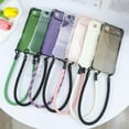 thumbnail image 3 of for IPhone17/17Pro/17 Pro Max/17Air Solid-Color Wristband Phone Leather, 3 of 8