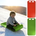 thumbnail image 5 of Roll Up Plastic Snow Sled for Adults and Lightweight Winter Sledding Toboggan for Snow Ice Grass Sliding Outdoor Sports Activities, 5 of 5