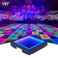 thumbnail image 5 of Luces LED para pista de baile, efecto de escenario, espejo 3D RGB profesional, iluminación de piso para DJ, discotecas, clubes, bodas, fiestas, paneles de escenario, 5 of 5