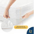 thumbnail image 2 of Protector de Colchón Toallin Premium - Extra Suave - Hipoalergénico Antiácaros, Laila Comfort King. Size, 2 of 4