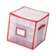 thumbnail image 4 of Contenedor de almacenamiento navideño Organizador de decoración navideña Bolsa de transporte Cierre de cremallera Caja de almacenamiento de adornos, 4 of 9