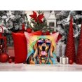 thumbnail image 2 of Doberman Pinscher Hippie Dawg Throw Pillow, 2 of 6