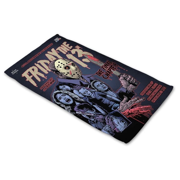 Jason Voorhees Friday The 13th Hand Towels for Bathroom Face Bath Clearance Absorbent Fan Gift Lover Microfiber Quick Dry