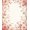 Rose, Pattern 7, variant on Flatwoven High Traffic Area Rug, Pink Rose Bouquet Floral Style, Non Slip, Stain Resistant, Washable Area Rugs for Living Room, Bedroom(Pink, 4X6)