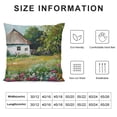 thumbnail image 5 of SHANXI Throw Pillow Covers Autumn Fallen Leaves Print Cushion Cover Soft Pillow Cases for Home Sofa Bed Chair Car Office Decorative 12x12in, 5 of 5