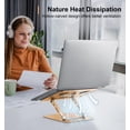thumbnail image 4 of Soporte para Laptop Aoviho L3 Ajustable de Aluminio Plegable para MacBook HP Lenovo Dell, 4 of 5