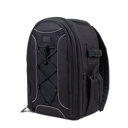 - Portable Projector Carrying Case with Custom Storage Dividers , Accessory Pockets and Waterproof Rain Cover by USA Gear - Works with ViewSonic , Epson , Optoma , Vivitek and More Portable Projectors