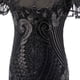 thumbnail image 3 of Vestido de Manga Corta para las Mujeres, Cuello en V Impresión Cubrir, Cómodo Vestido de Verano Casual Sexy para Diario, 3 of 6