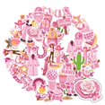 thumbnail image 3 of 35pcs-50pcs Vintage Stickers Cowboy Stationery Stickers Pink Animal Stickers for Laptops Suitcases Fridge, 3 of 9