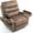 Light  Brown, variant on Oversized Extra Wide Power Lift Recliner Chair for Big Tall Man, Heavy Duty Recliners with Heat and Massage
