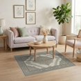 thumbnail image 3 of ODIKA Beige Ornamental Boho Detail Balanced Decorative Neutral Cream Stain Resistant Low Profile for Dorm Room, Small Living Apartment, 3 of 7