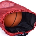 thumbnail image 3 of BKER Drawstring Backpack Sports Bag With Front Zipper Pocket And Inner Pocket Sack, 3 of 6
