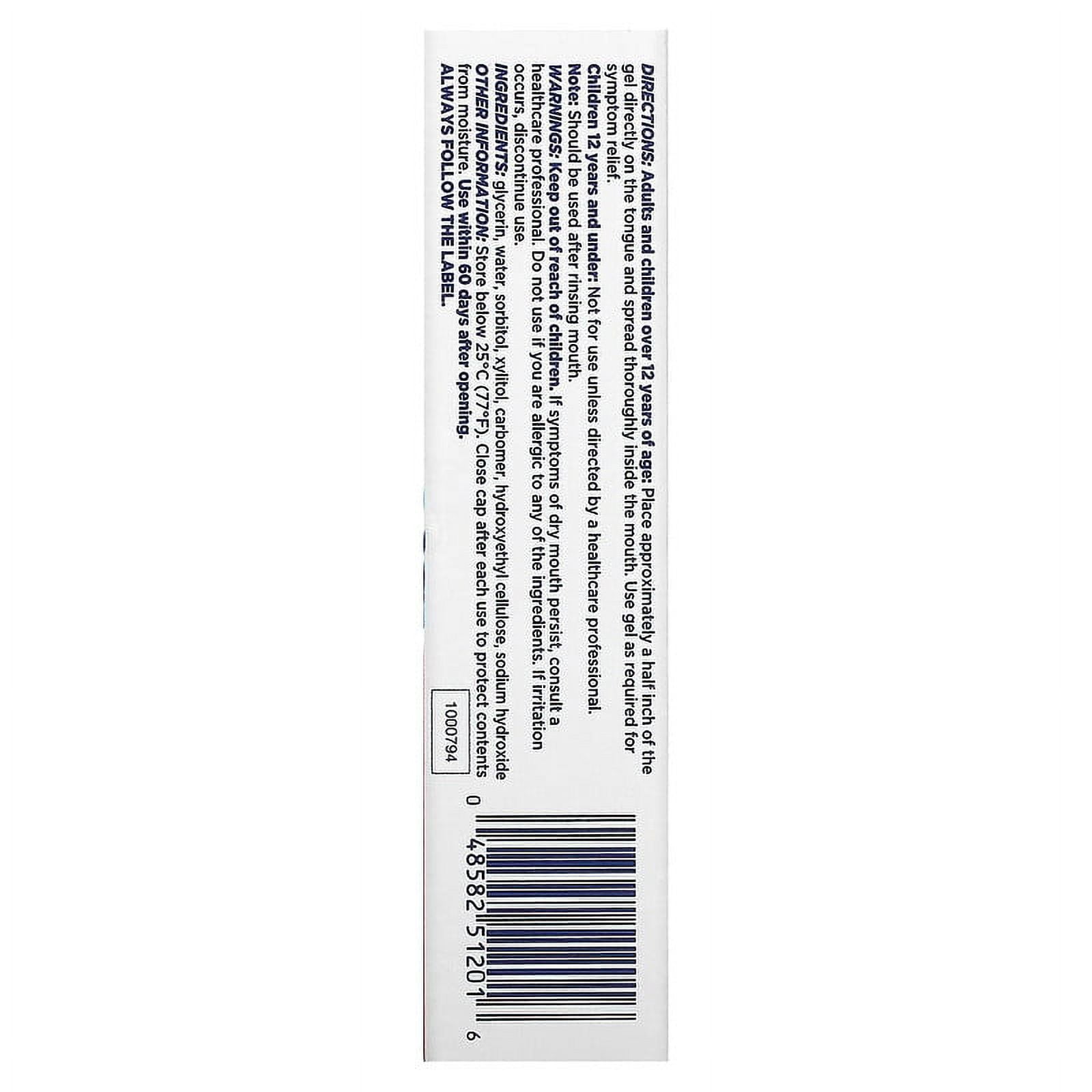 Biotene Oralbalance Dry Mouth Moisturizing Gel - 1.5 oz Pack of 4