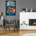 thumbnail image 5 of Epic Art 'Three Little Pigs Construction' by Flyland Designs, Acrylic Glass Wall Art, 24"x36", 5 of 8