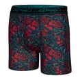 thumbnail image 3 of Ed Hardy Mens Underwear Boxer Briefs Comfortable, Breathable, Stylish Design 4 Pack, Colorful Prints, XLarge, 3 of 4