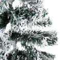 thumbnail image 5 of vidaXL Slim Artificial Half Christmas Tree with Flocked Snow 240 cm, 5 of 5