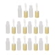 thumbnail image 2 of Tubos vacíos de brillo de labios de 1,2 ML, tubo dispensador de viaje para brillo de labios pequeño sellado transparente dorado, tubo dispensador de viaje para brillo de labios DIY, 2 of 8