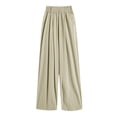 thumbnail image 4 of Women's Pants Women's Casual Pants Beige Pants for Women Women Lounge Pants Womens High Waisted Pants Fall Pants, 4 of 8