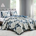 thumbnail image 1 of White Flower Quilt Set, 1 of 7