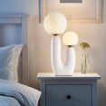 thumbnail image 7 of EMUST Nightstand Eye Protection Lamp Creative Lamp Smooth Finish - White, 7 of 7