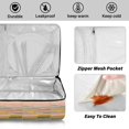 thumbnail image 4 of Iauyy Casserole Carrier for Hot Food Insulated Casserole Travel Carry Bag with Lid Food Warmer Bag for Party/Picnic,Horizontal Stripe Pattern, 4 of 7