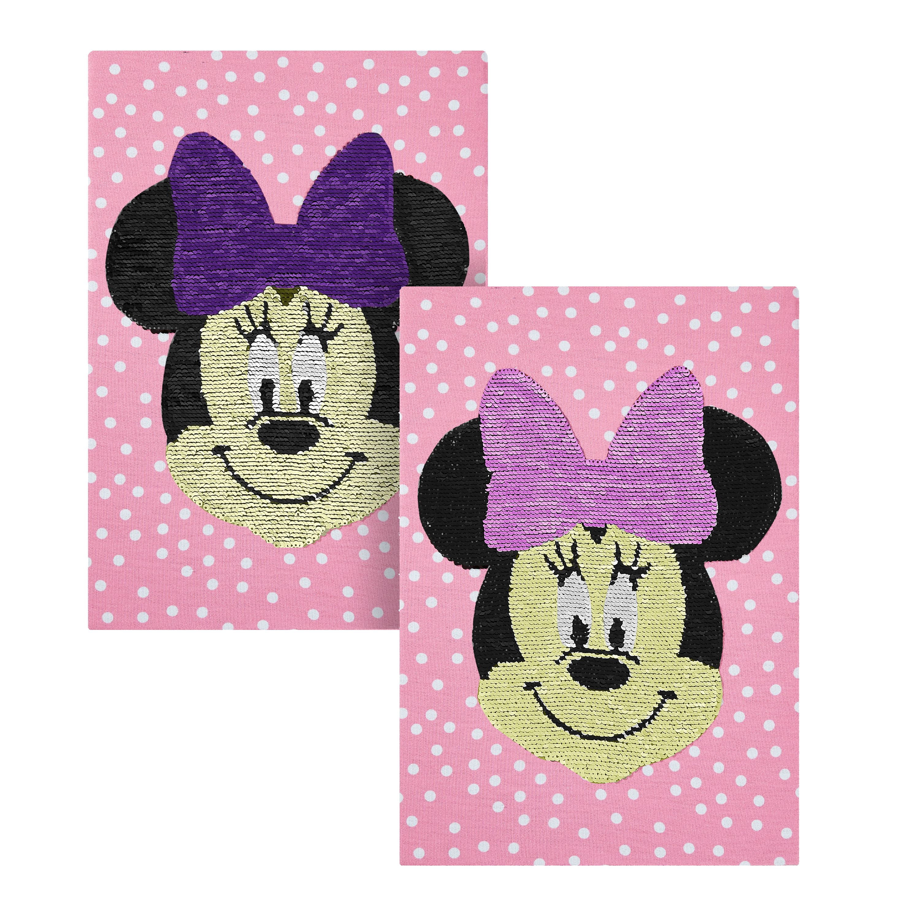 Disney Minnie Mouse Pink Reversible Sequin Wall Art, 1 Each - Walmart.com - Walmart.com