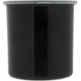 thumbnail image 4 of Carlisle FoodService Products Classic Round Storage Container Crock with Lid for Kitchen, Restaurants, Home, Plastic, 2.7 Quarts, Black, (Pack of 6), 4 of 4