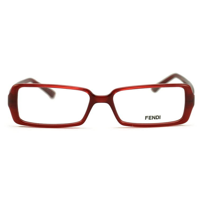 Fendi red glasses frames 2025