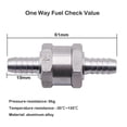 thumbnail image 4 of Valve de Contrôle Anti-Retour Universelle pour Carburant - Alliage d'Aluminium - Ligne de Carburant Diesel à Essence - Unidirectionnelle, 4 of 5