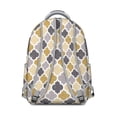 thumbnail image 3 of Nordic Rustic Style Waterproof Backpack - Spacious & Stylish for College, 3 of 5