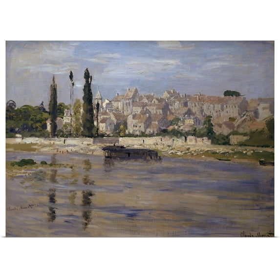 Great BIG Canvas | Rolled Claude Monet Poster Print entitled Carrieres Saint Denis, 1872