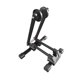 thumbnail image 5 of Portabicicletas plegable, soporte para bicicletas, soporte, almacenamiento en garaje que ahorra espacio, portabicicletas compacto para aparcar en el s, 5 of 9