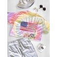 thumbnail image 3 of Independence Day Usa Flag Tie Dye Spiral Women -Image by Shutterstock, Female XX-Large, 3 of 4