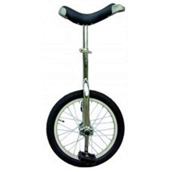 Chrome 16 in. Unicycle with Alloy Rim