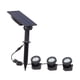 thumbnail image 1 of Luz solar subacuática impermeable IP68 RGB foco sumergible para natación 3 Lámparas, 1 of 9