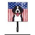 thumbnail image 1 of American Flag & Bernese Mountain Dog Leash or Key Holder, 1 of 1