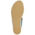 thumbnail image 6 of Journee Womens Alissa Wedge Heel Espadrille Sandals, 6 of 10