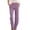 Purple, variant on Akiihool Women Pants Casual Work Women's Stretchy Straight Dress Pants with Pockets Tall, Petite, Regular for Office Work Business (Beige,XXL)