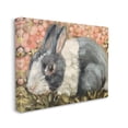 thumbnail image 3 of Stupell Wild Rabbit Pink Blooming Meadow Animals & Insects Painting Gallery Wrapped Canvas Print Wall Art, 3 of 5